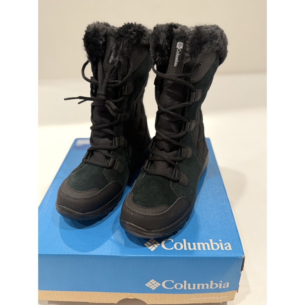 Columbia Women's Ice Maiden II Winter Snow Boots 6 Waterproof insulated winter